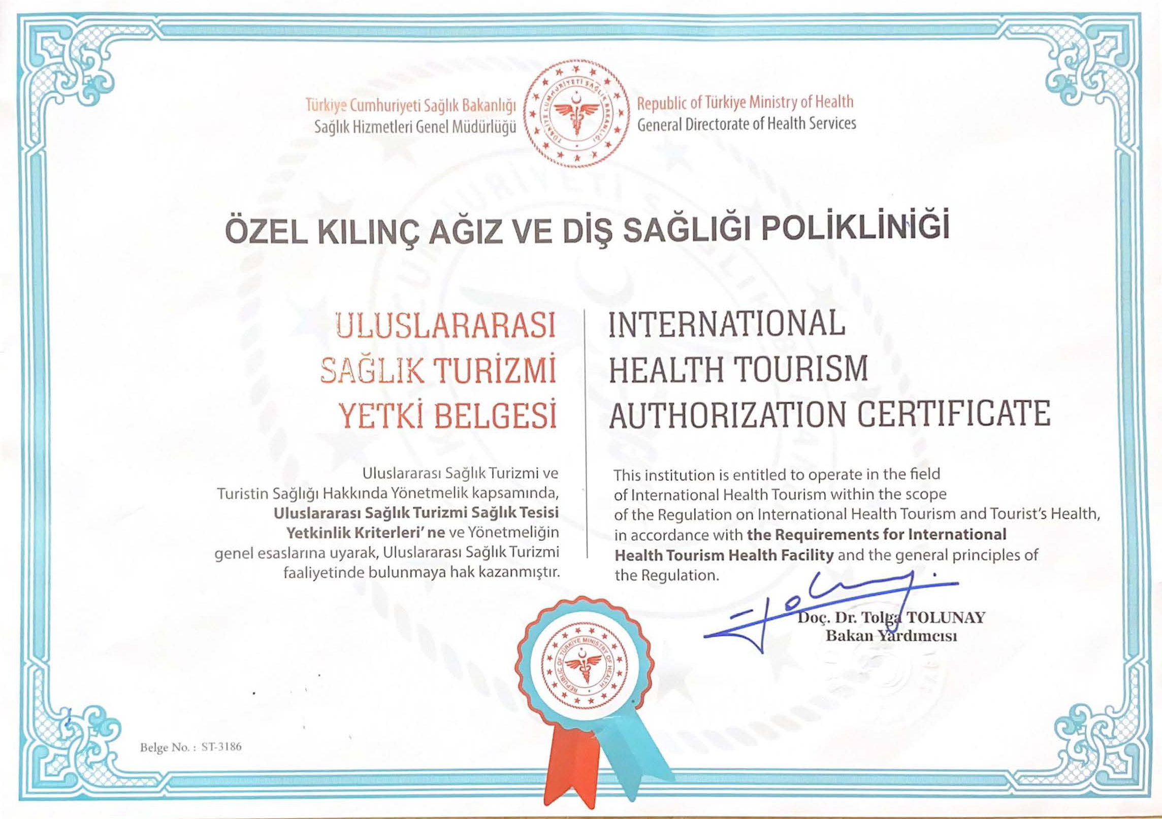 Health Tourism Authorized Organization